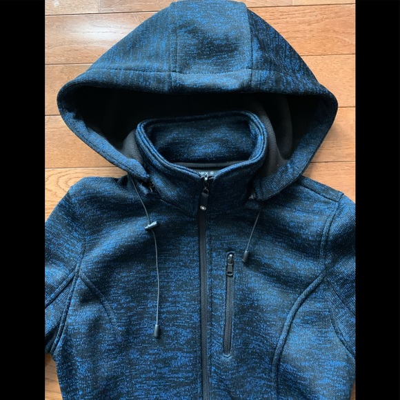 🔥Womens HFX Halifax Luna Knit Jacket/Coat-Blue🔥 - Picture 4 of 9